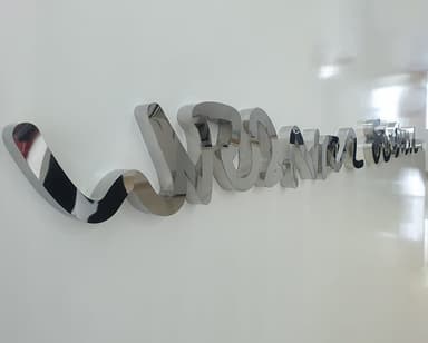 SS Mirror Finished Sign