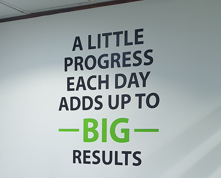 Transform Your Space with Custom Wall Lettering