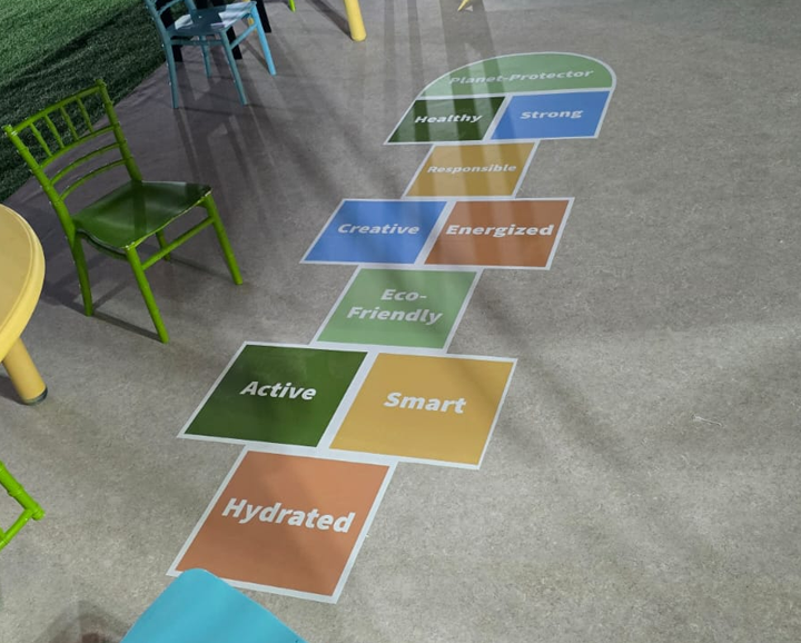 Eye-Catching Floor Stickers for Your Office or Shop