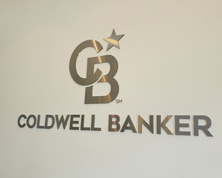 SS Brushed Finished Gold / Silver Sign – gallery image 1