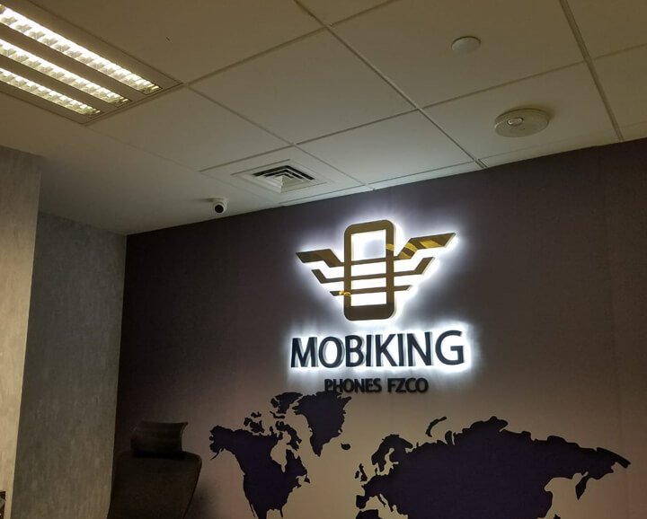 SS Mirror Finished Gold / Silver Sign – gallery image 2