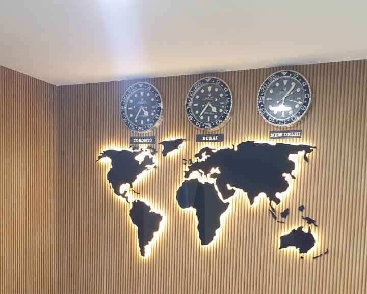 Custom 3D Wall Map – gallery image 5