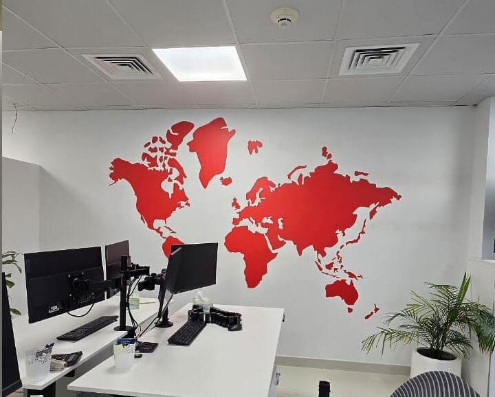 Custom 3D Wall Map – gallery image 9