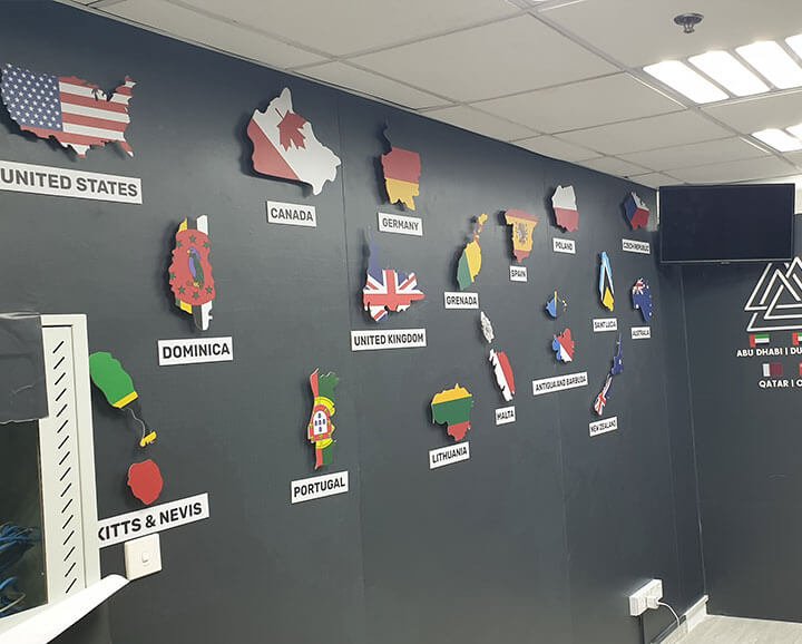 Custom 3D Wall Map – gallery image 12
