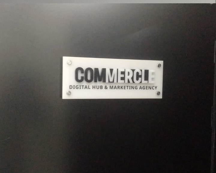 Acrylic Name Plate Signage – gallery image 3